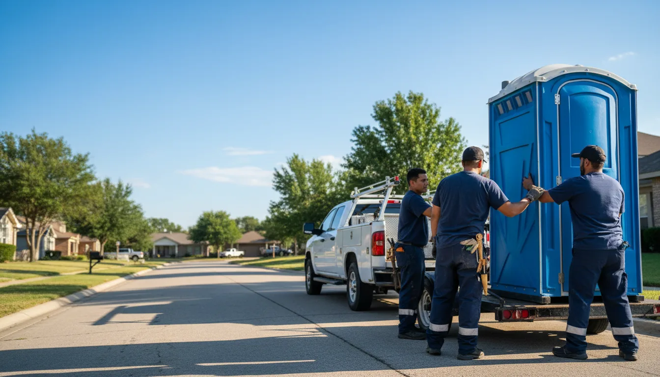 Portable Toilet Rental in De Soto, GA near me